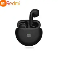 Redmi 6 Play Earphones TWS Wireless Bluetooth Touch Control Earbuds Hifi Sound Sport Earbuds Music Headset With Microphone